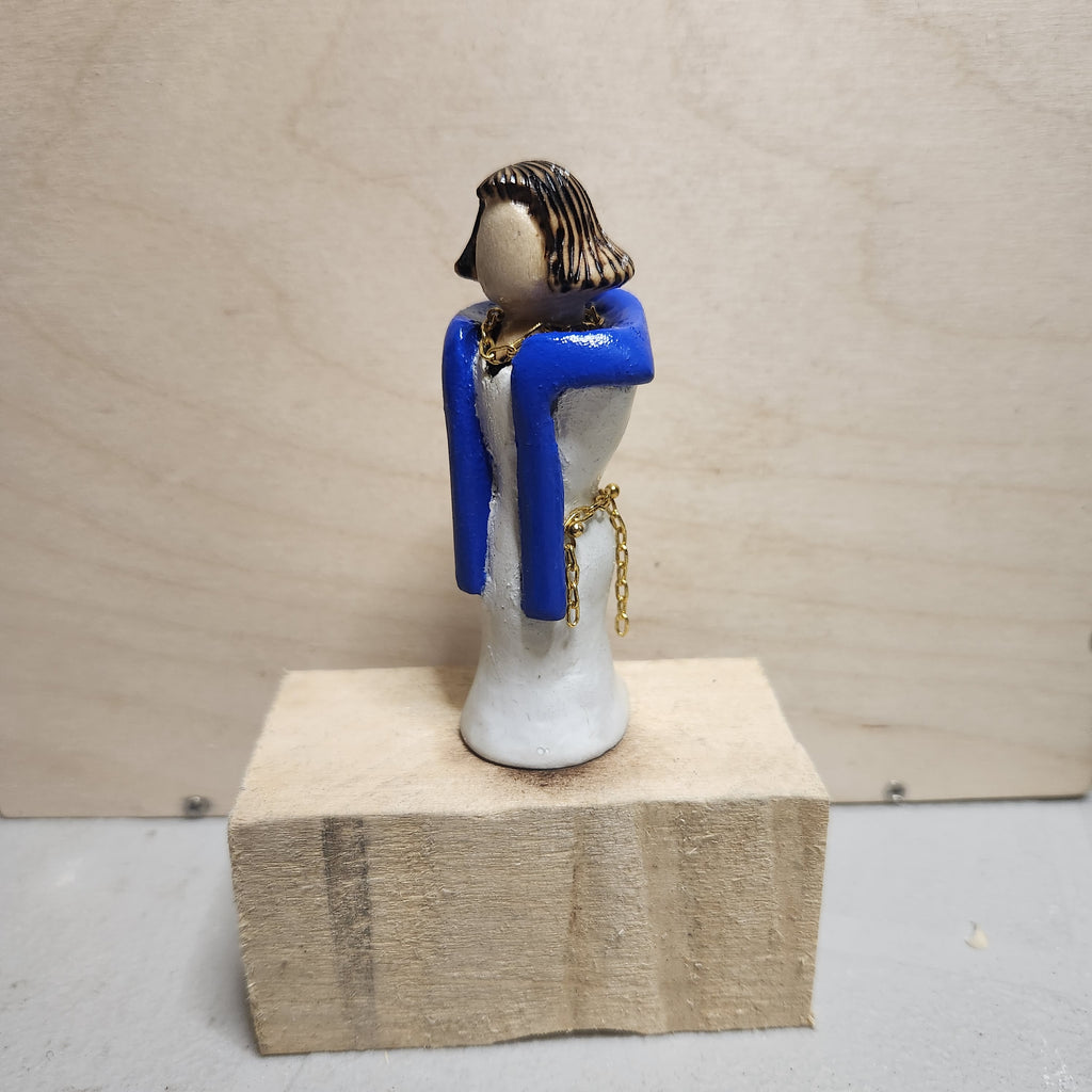 Blue Lady Figurine