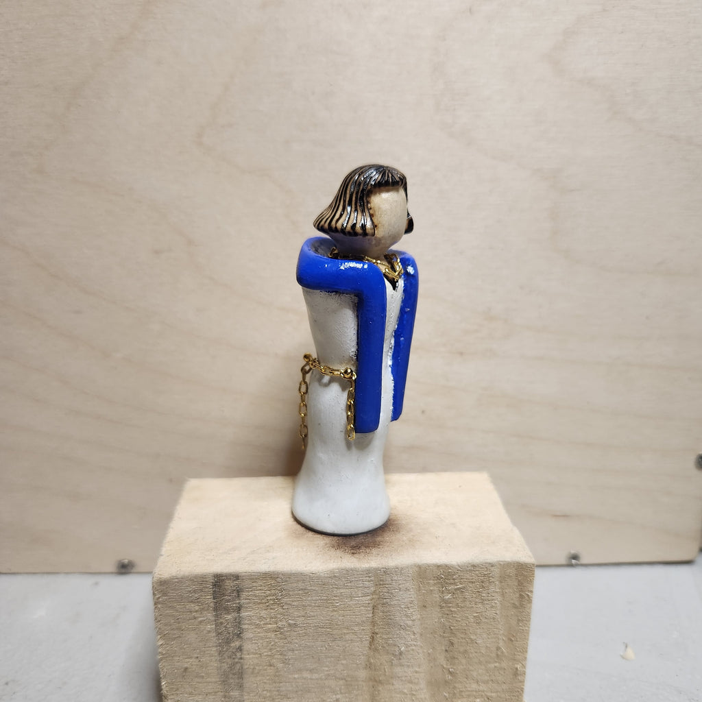 Blue Lady Figurine