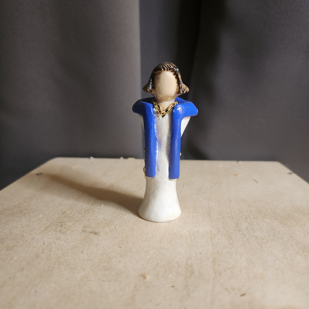 Blue Lady Figurine