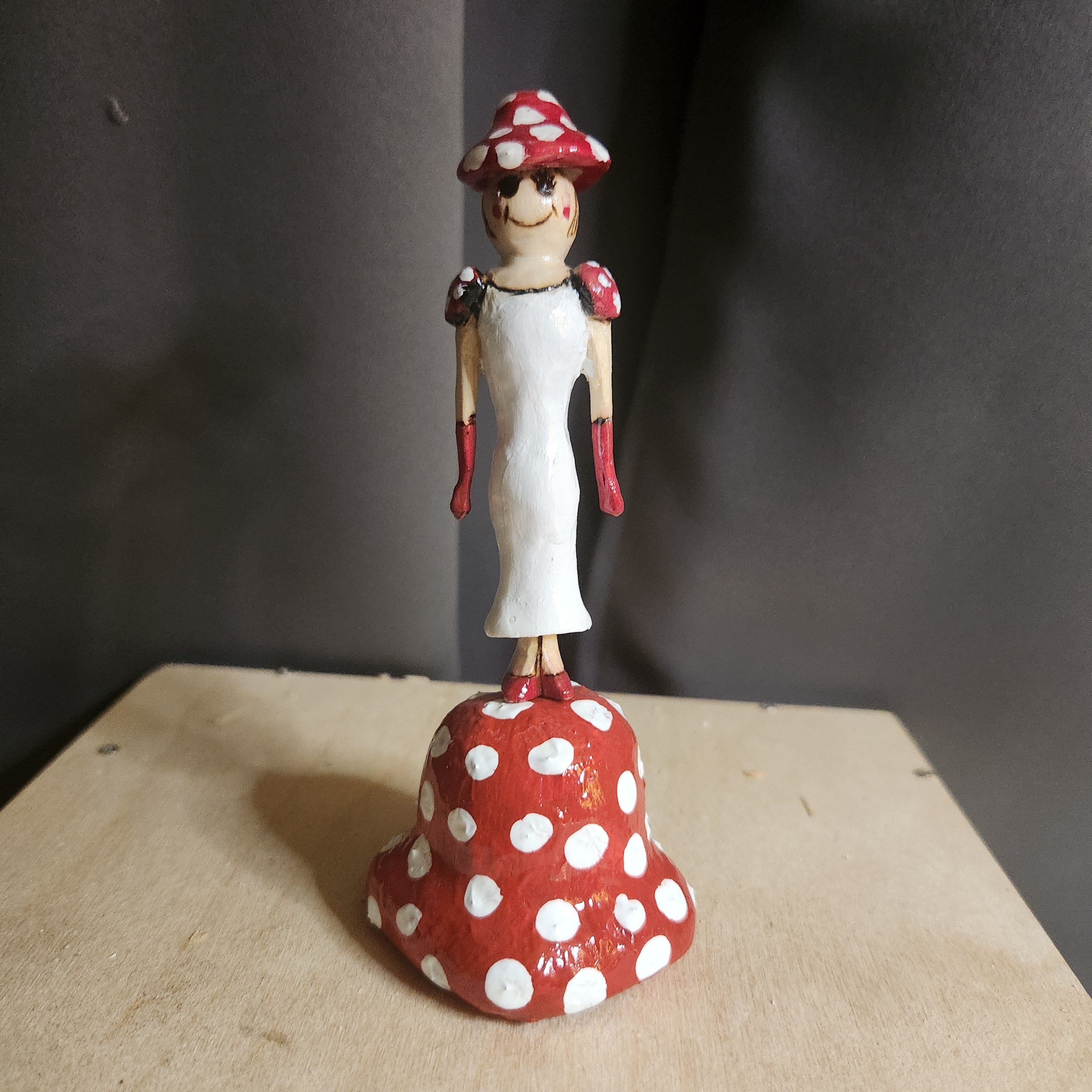 Mushroom Princess Figurine