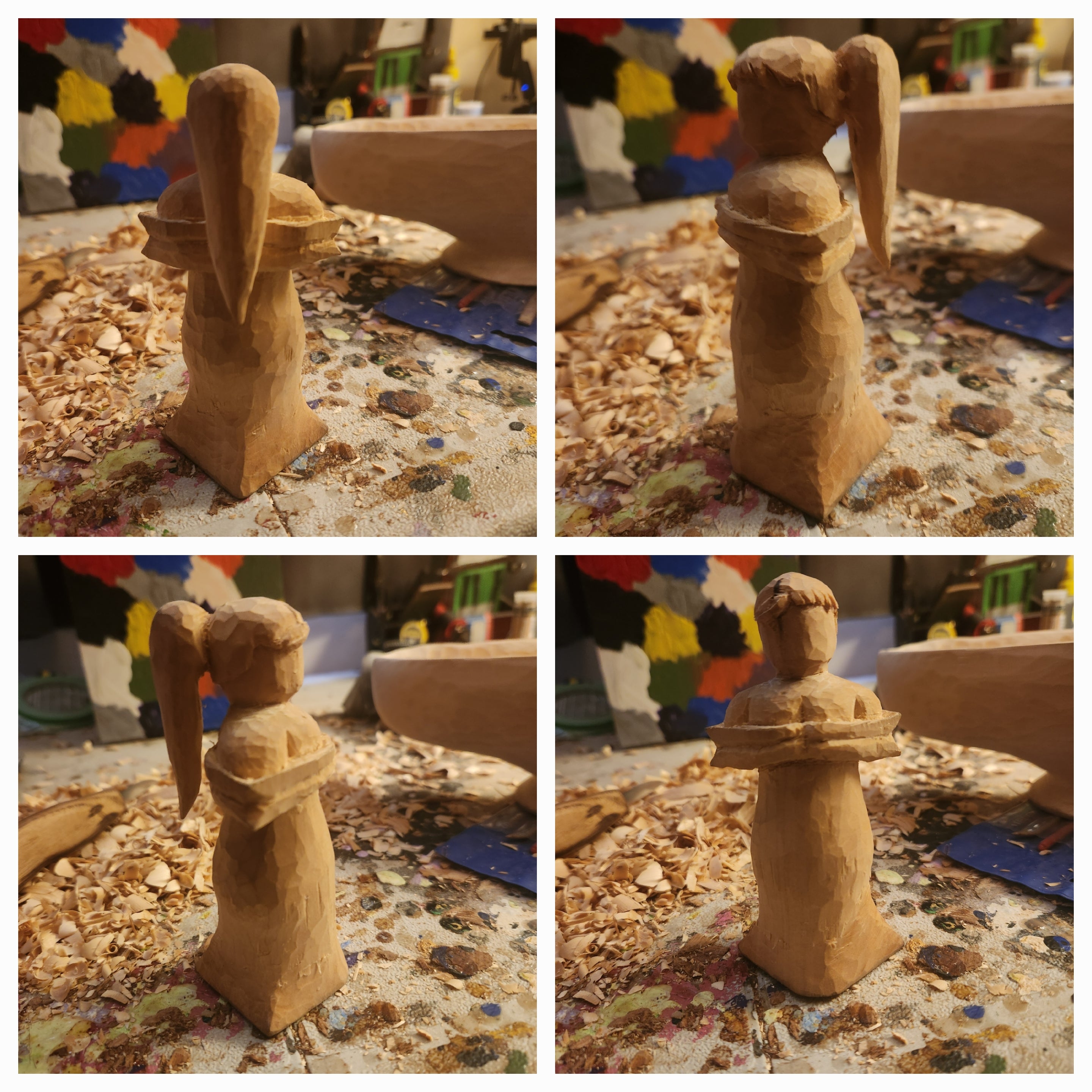 Purple Princess Figurine