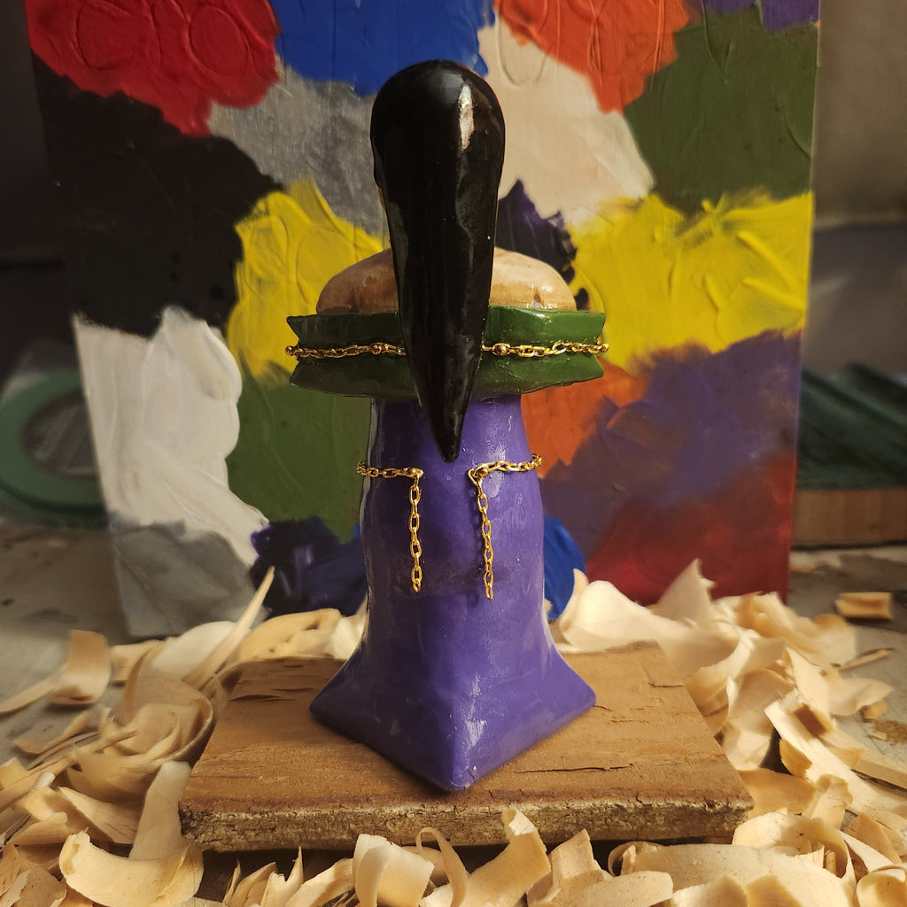 Purple Princess Figurine