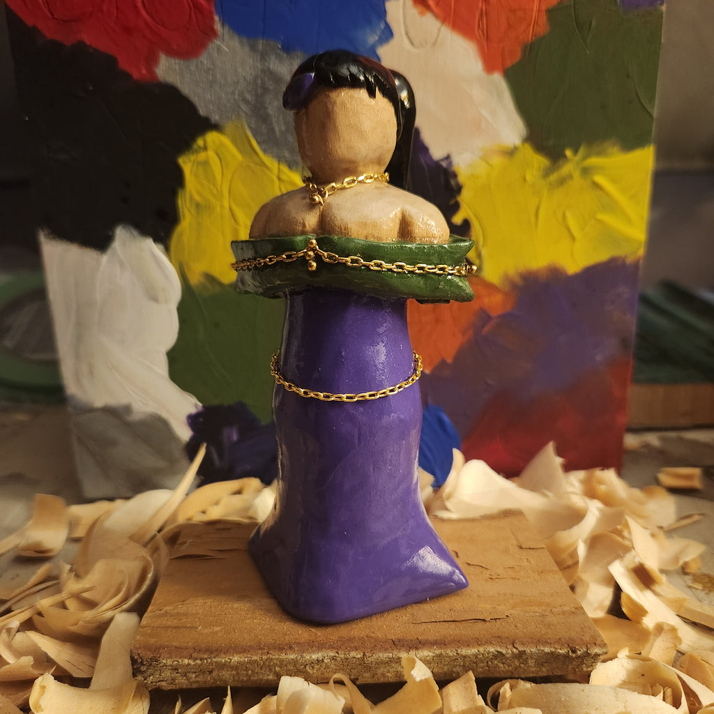 Purple Princess Figurine