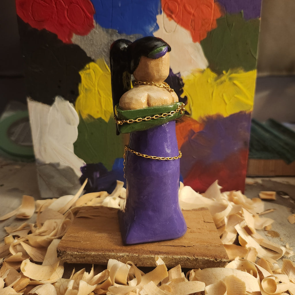 Purple Princess Figurine