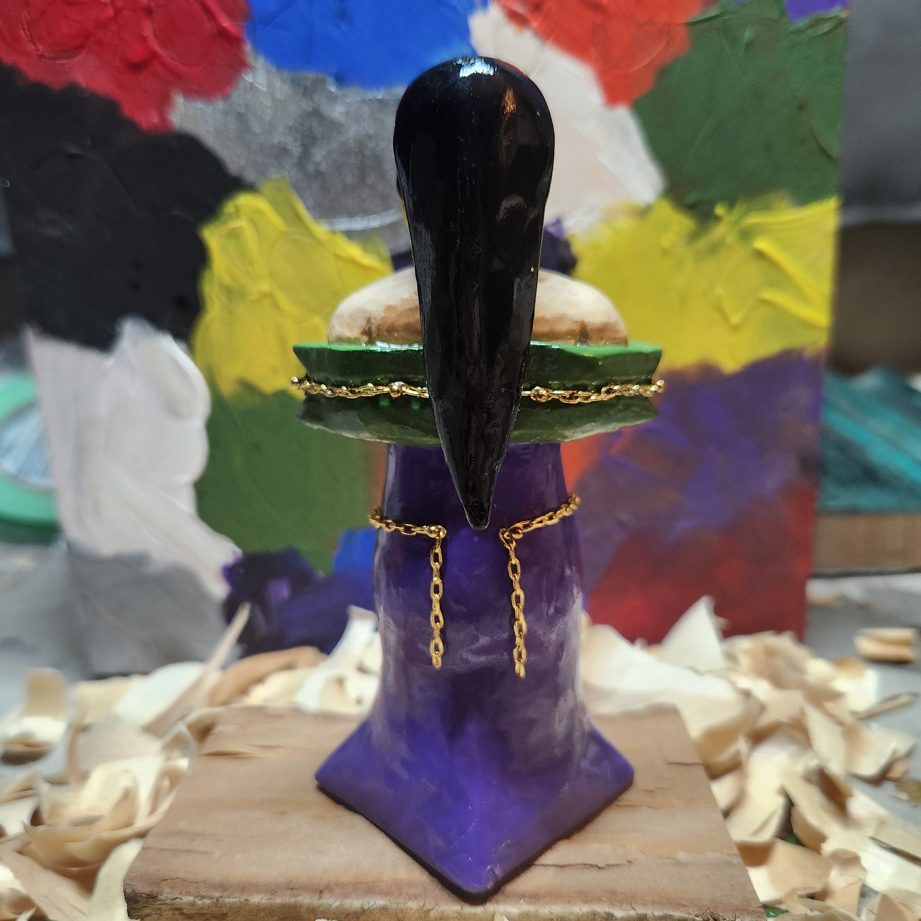 Purple Princess Figurine