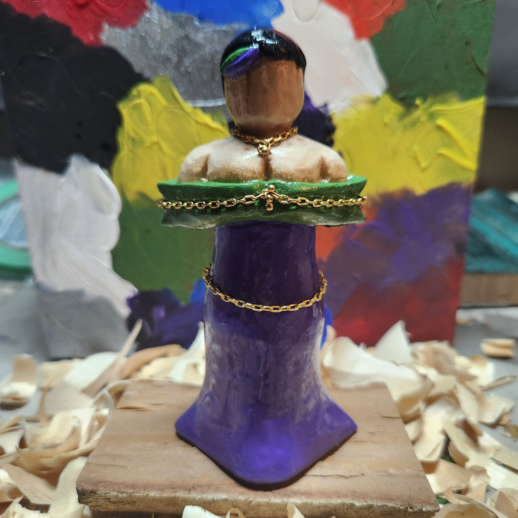 Purple Princess Figurine