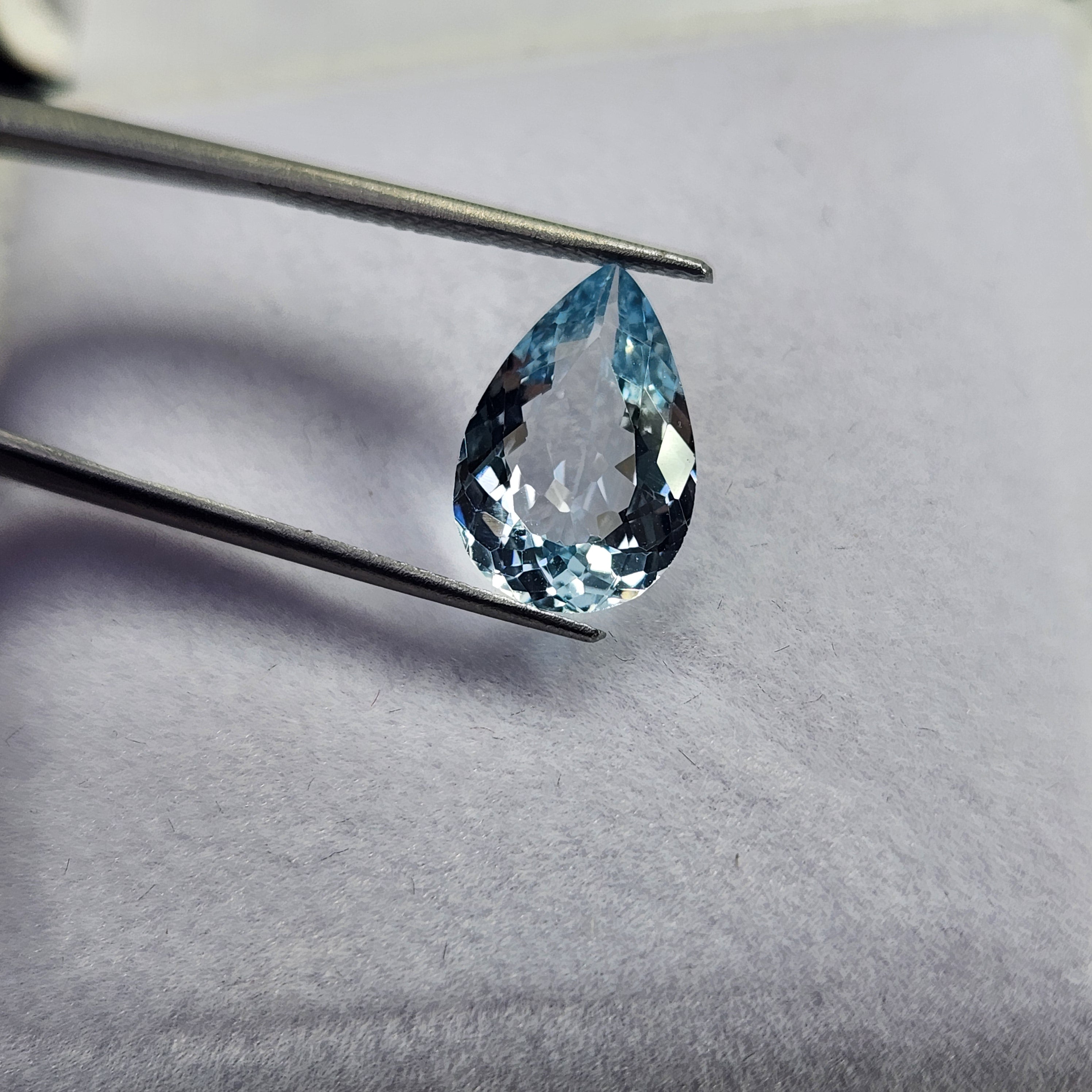 Aquamarine Tear Drop 3.67ct