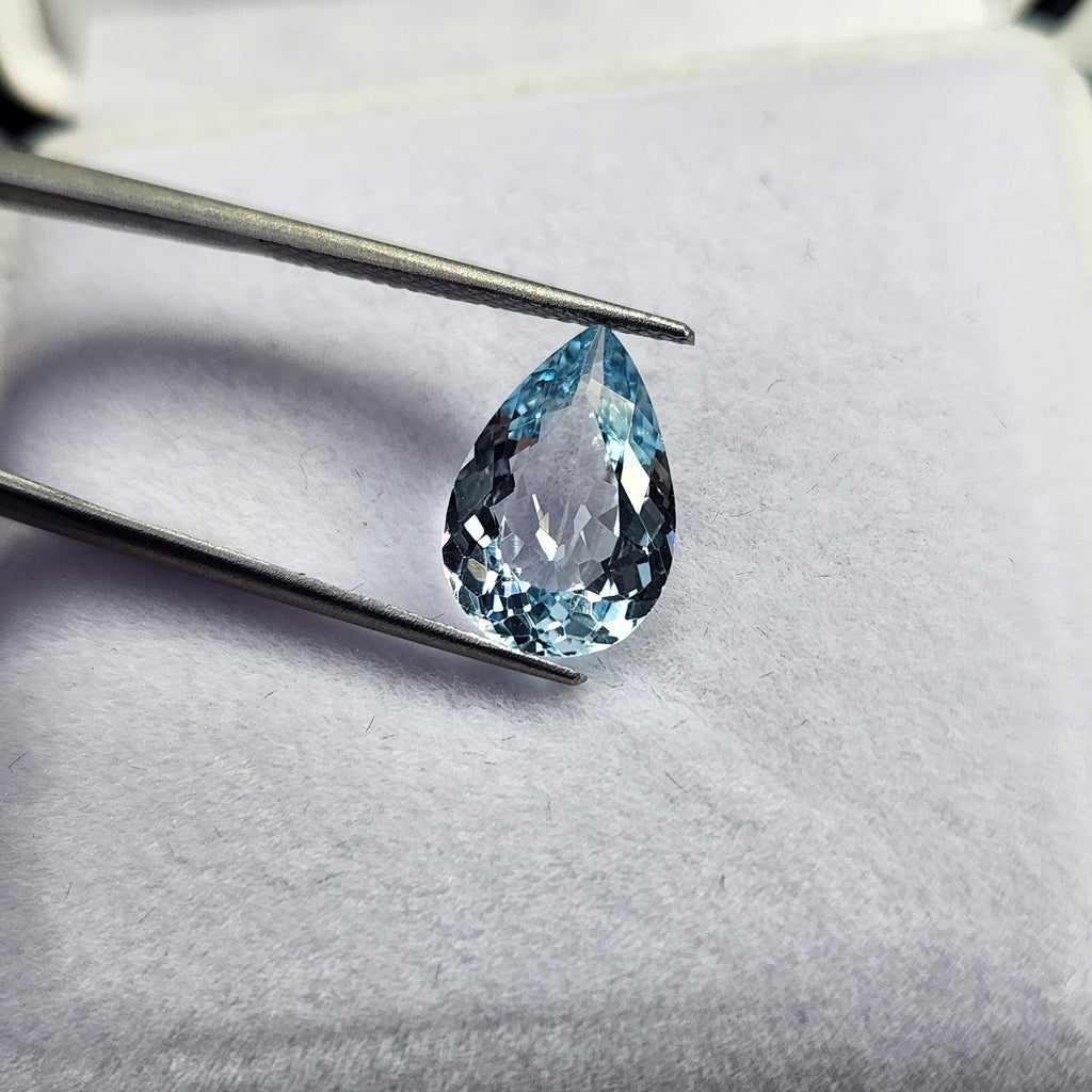 Aquamarine Tear Drop 3.67ct
