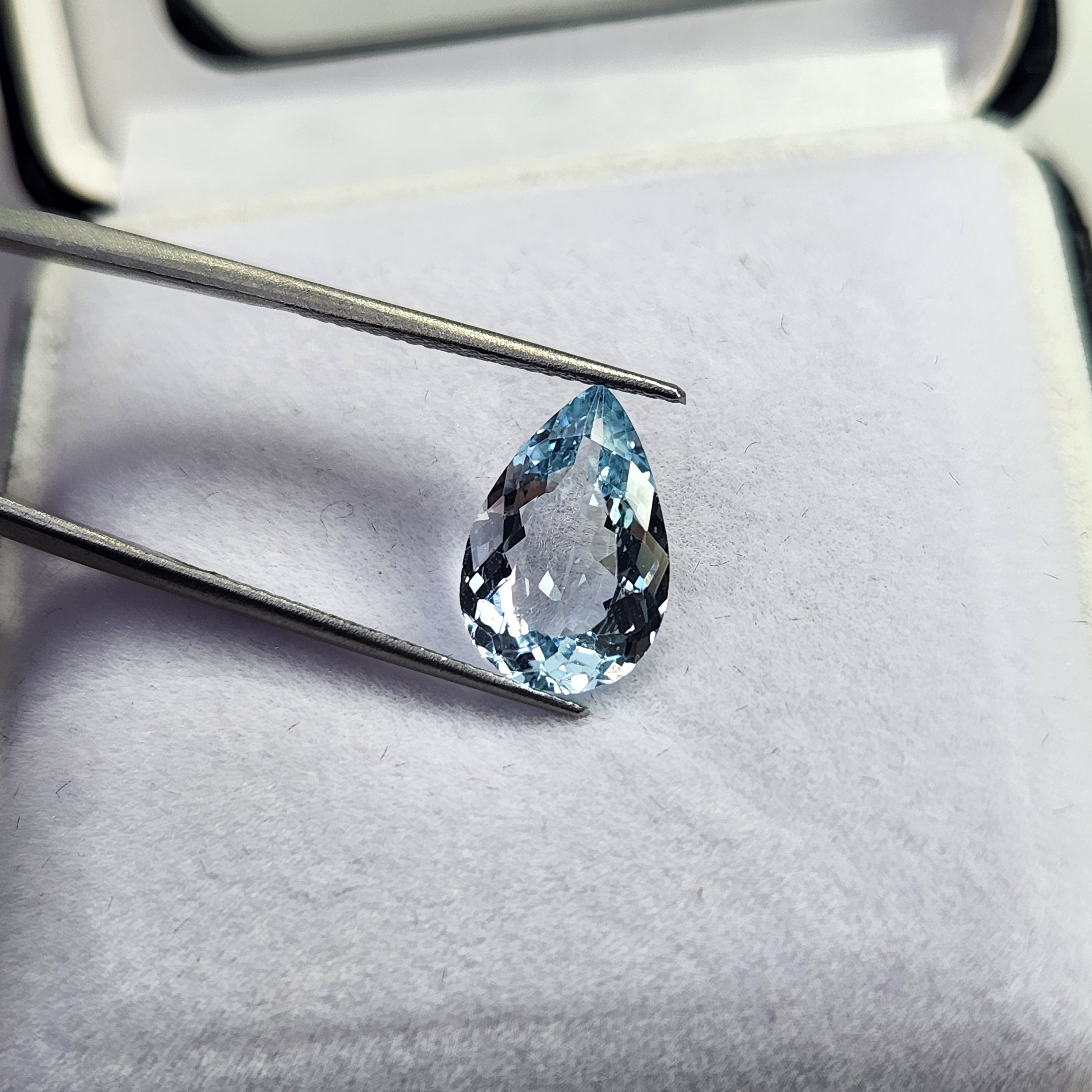 Aquamarine Tear Drop 3.67ct