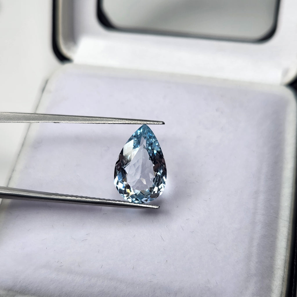 Aquamarine Tear Drop 3.67ct