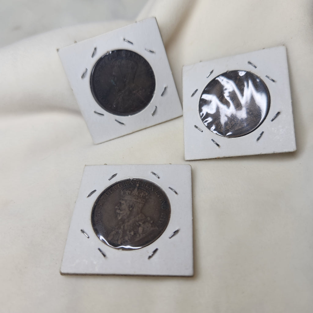 3x Early 1900s Canadian Penny