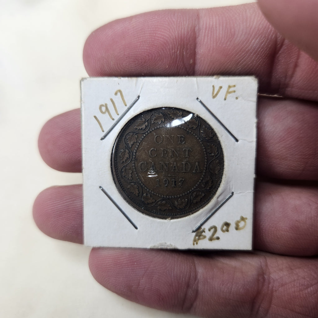 3x Early 1900s Canadian Penny