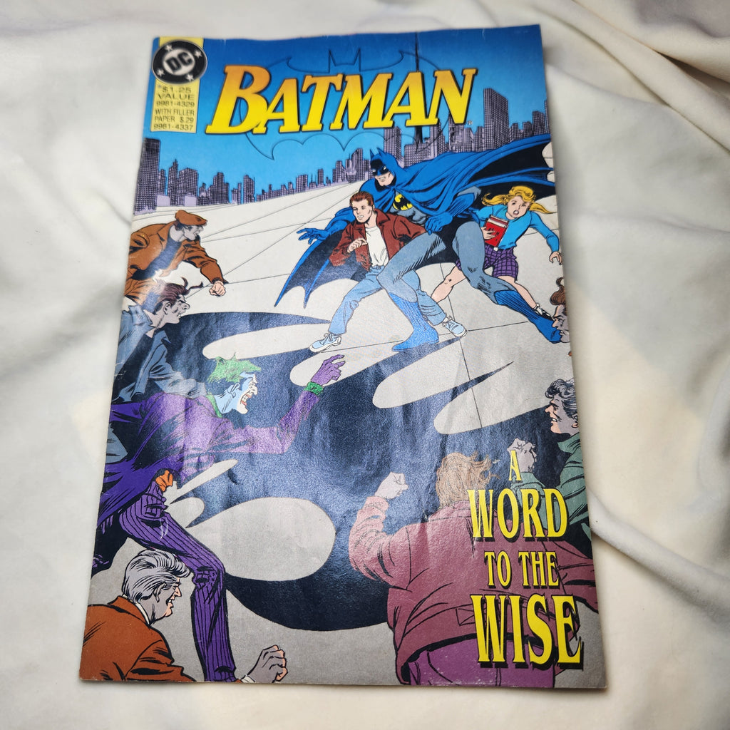 Batman Comic-A Word to the Wise 1992