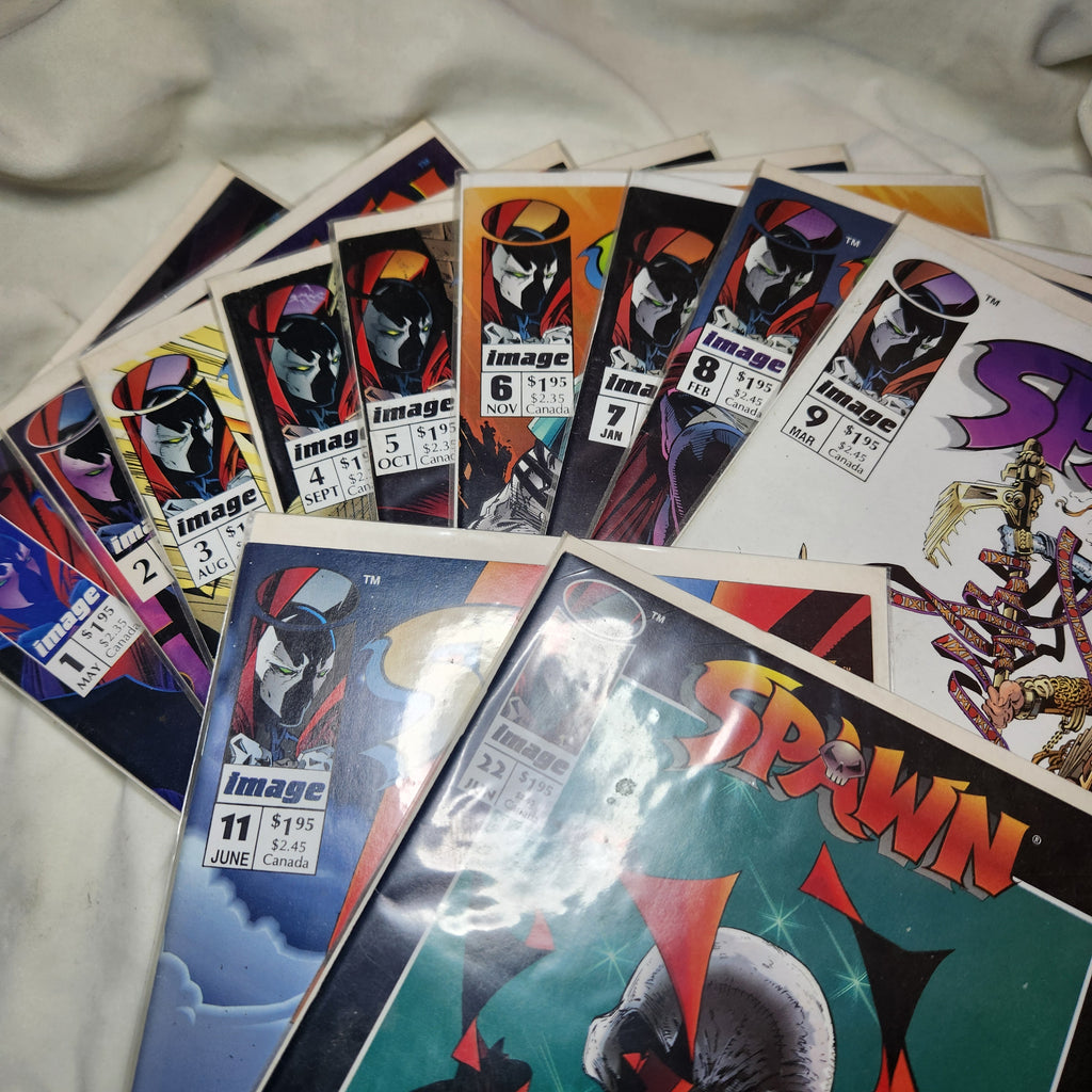 Spawn Comics 1992 Issue 1-9,11,22