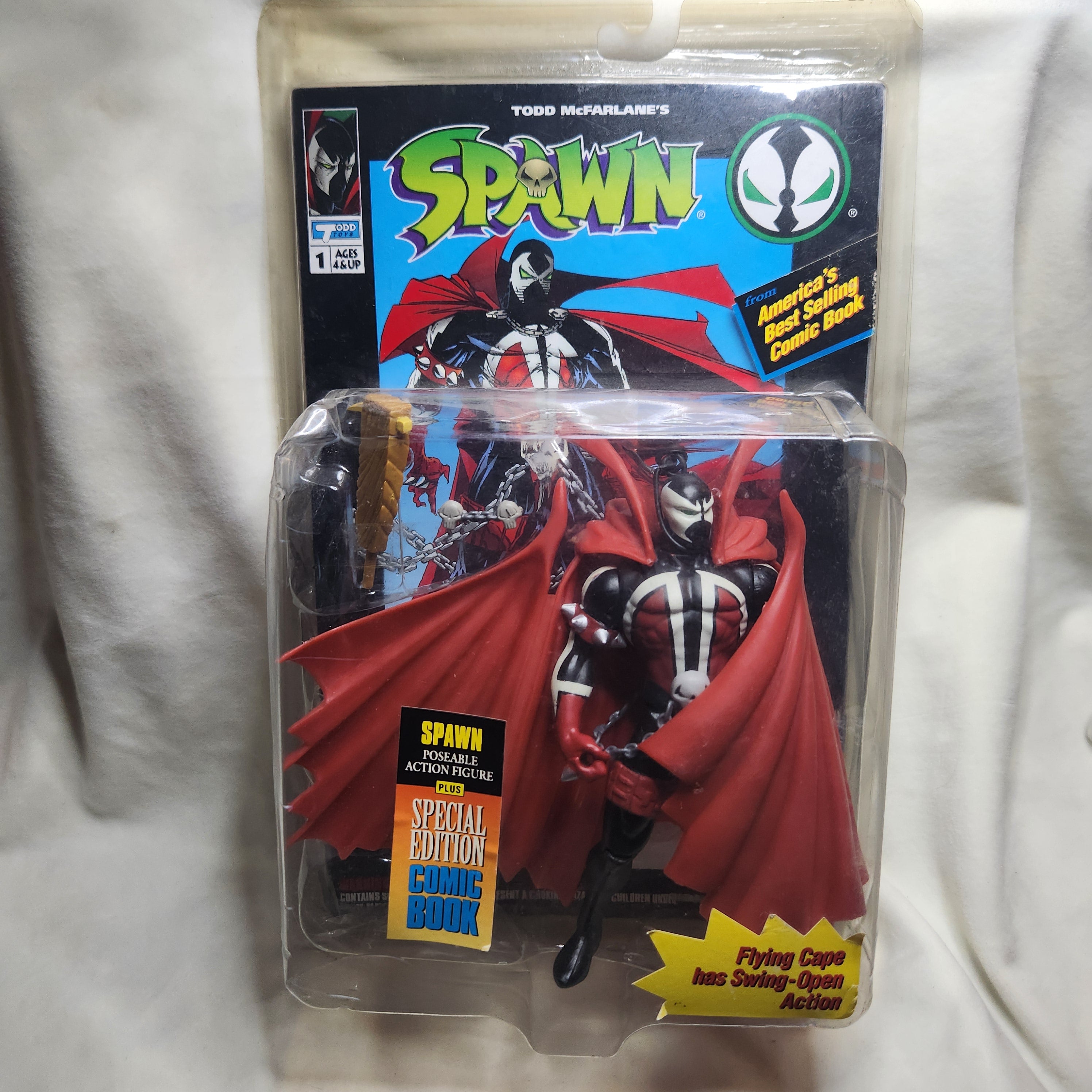UNOPENED-1994 Spawn Original Series #1 Action Figure With Comic