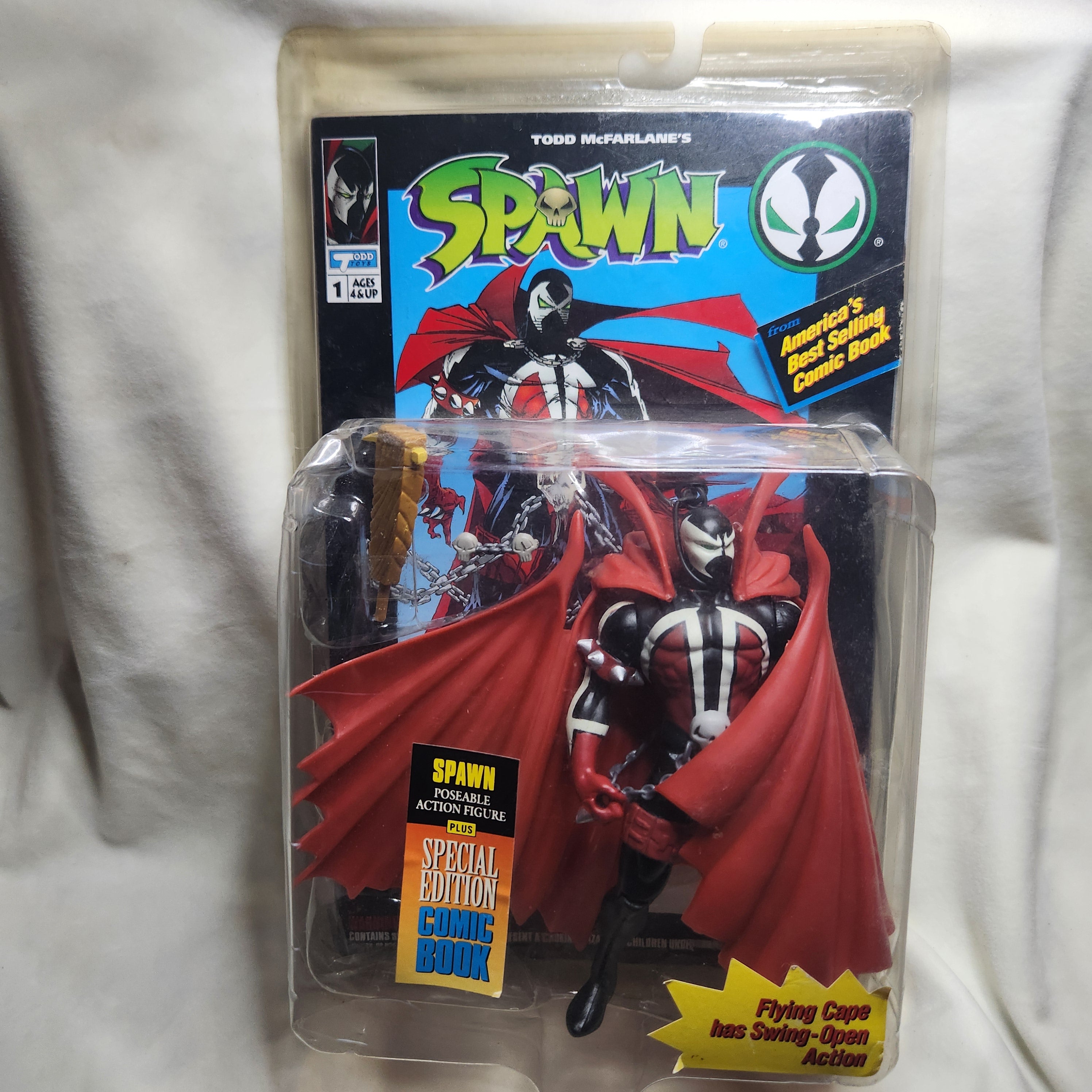 UNOPENED-1994 Spawn Original Series #1 Action Figure With Comic