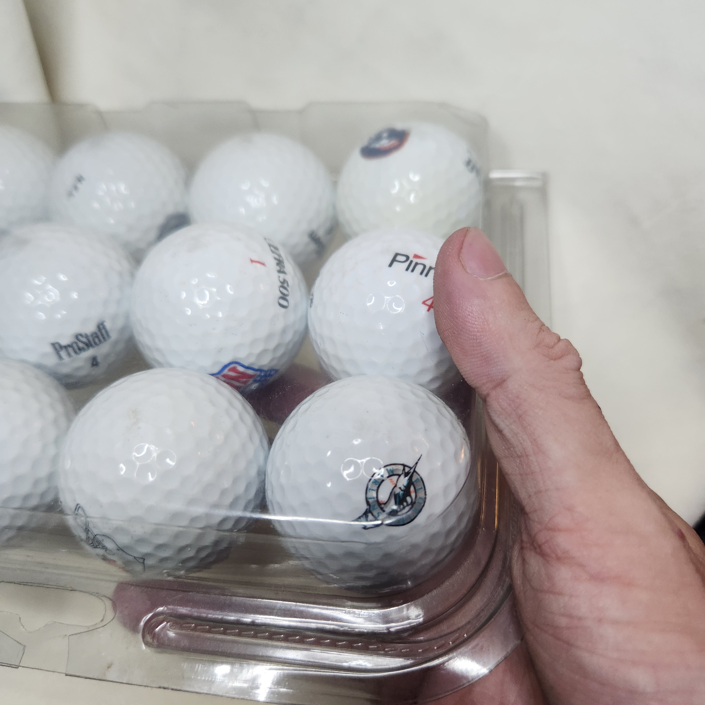 1990-2000 NFL Golf Ball Collection