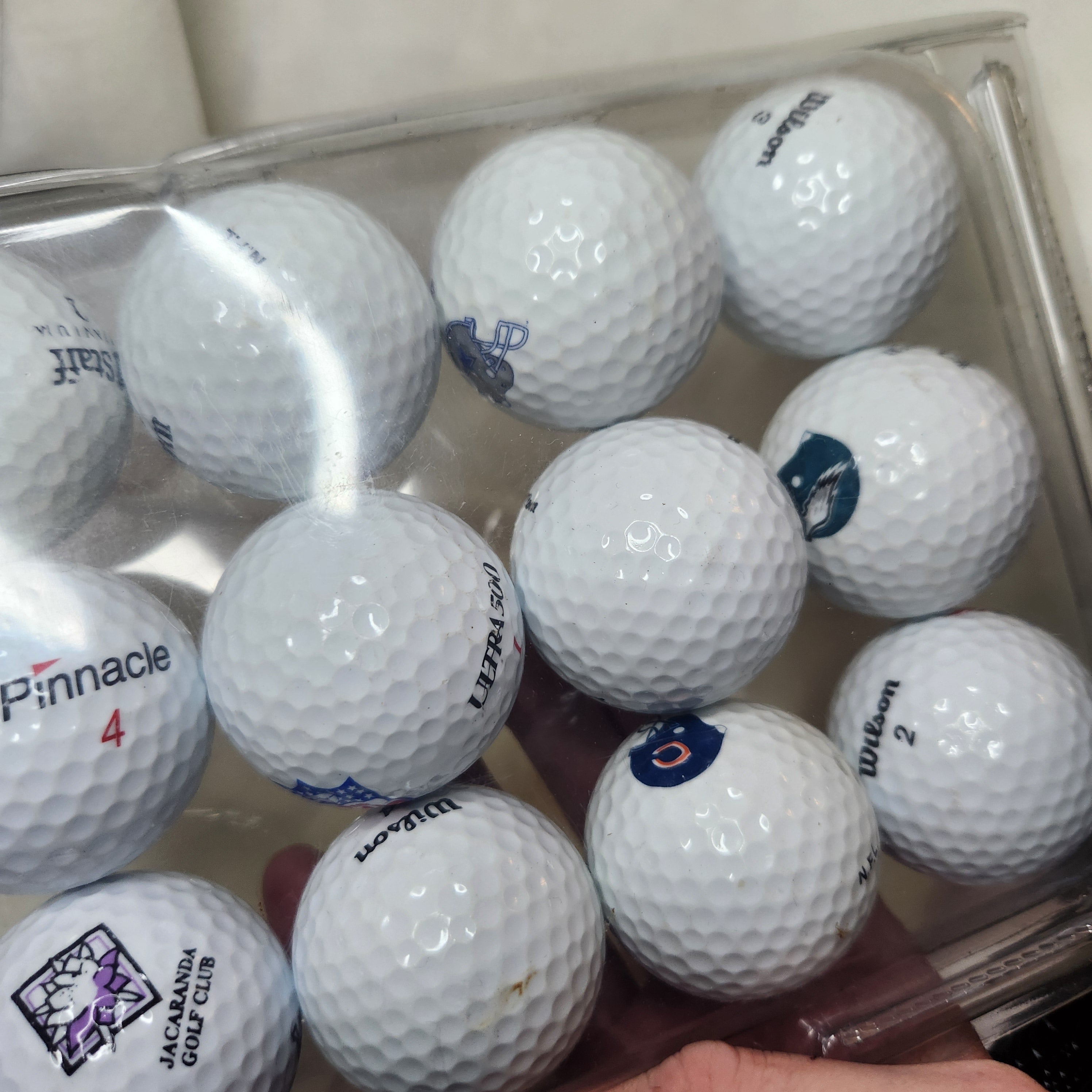 1990-2000 NFL Golf Ball Collection