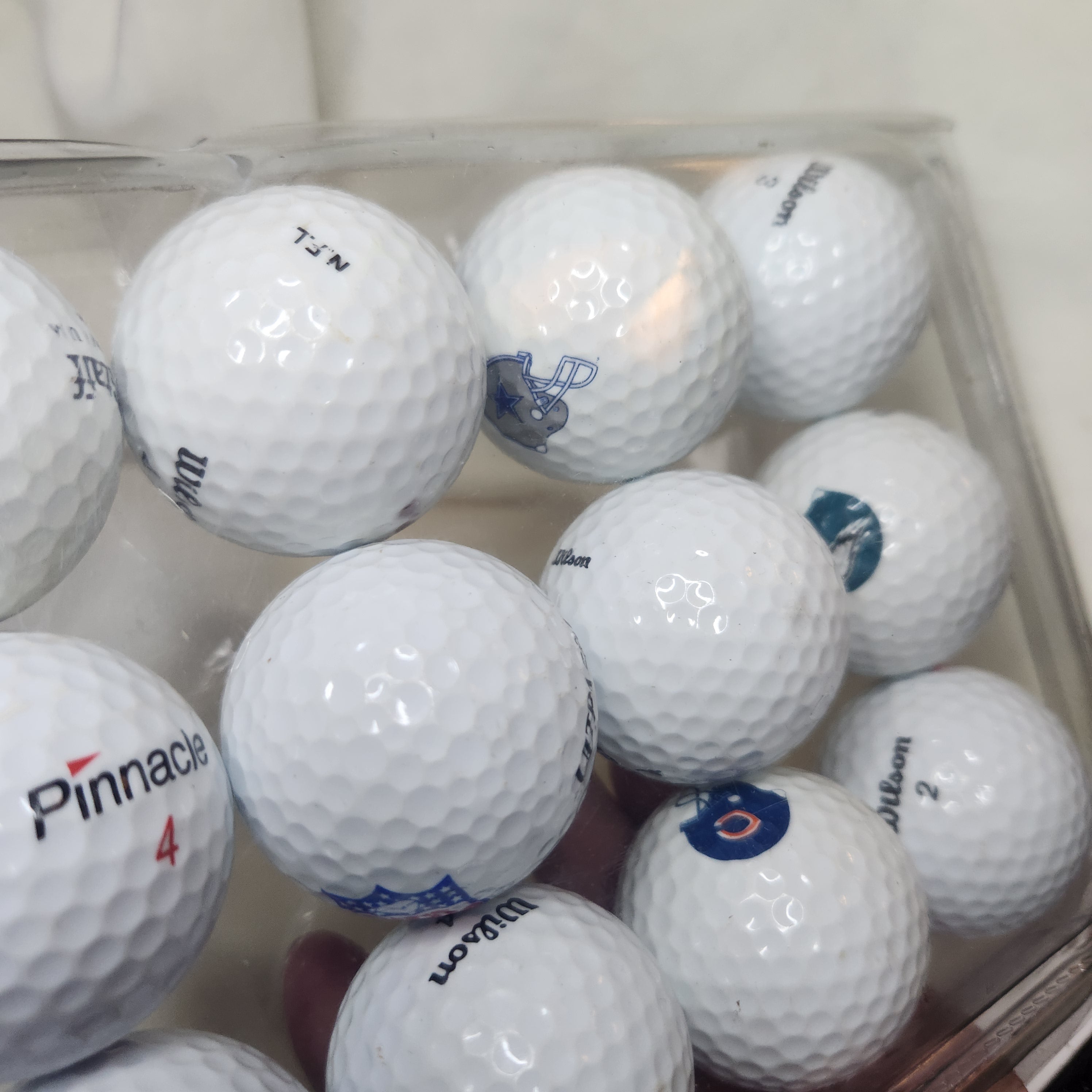 1990-2000 NFL Golf Ball Collection