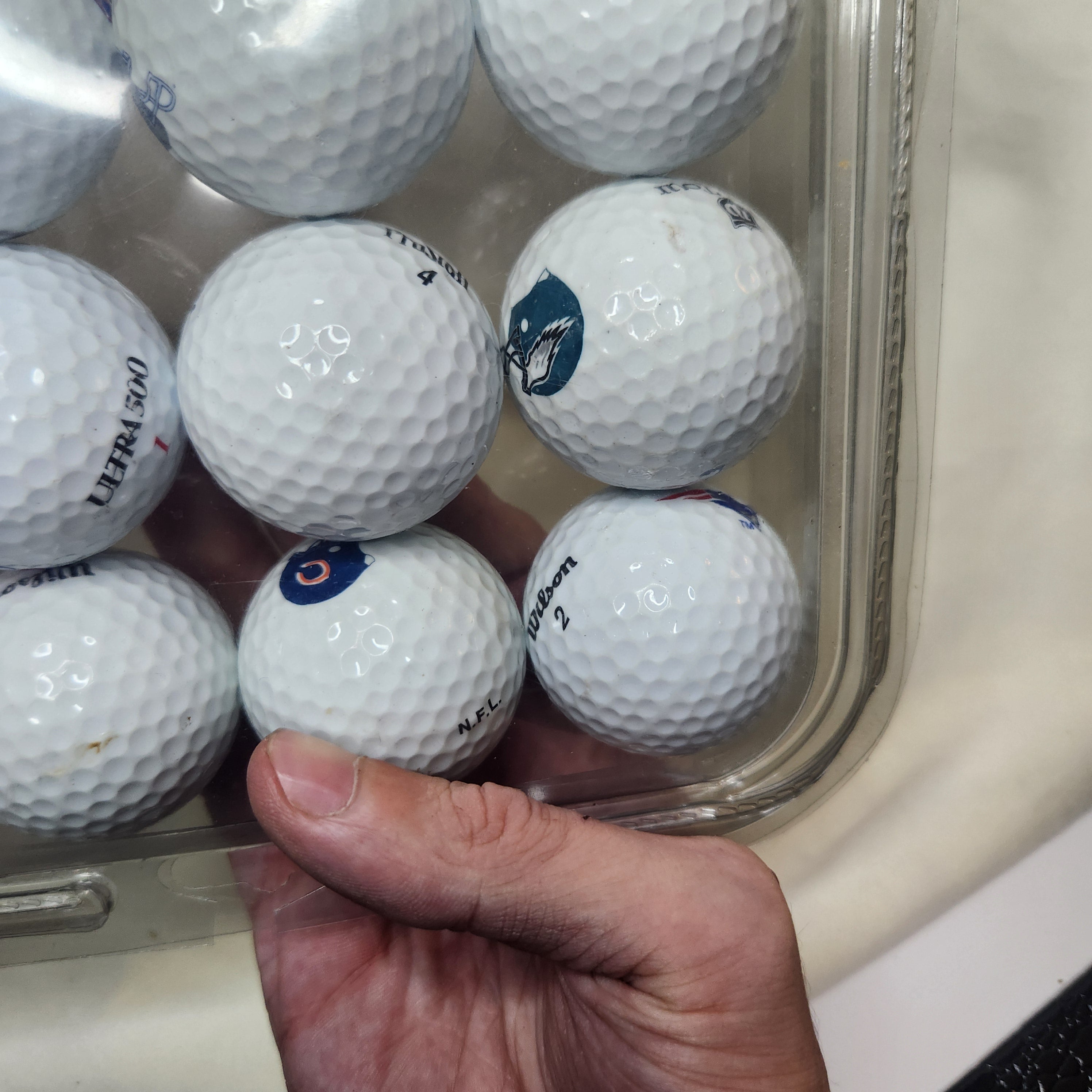 1990-2000 NFL Golf Ball Collection