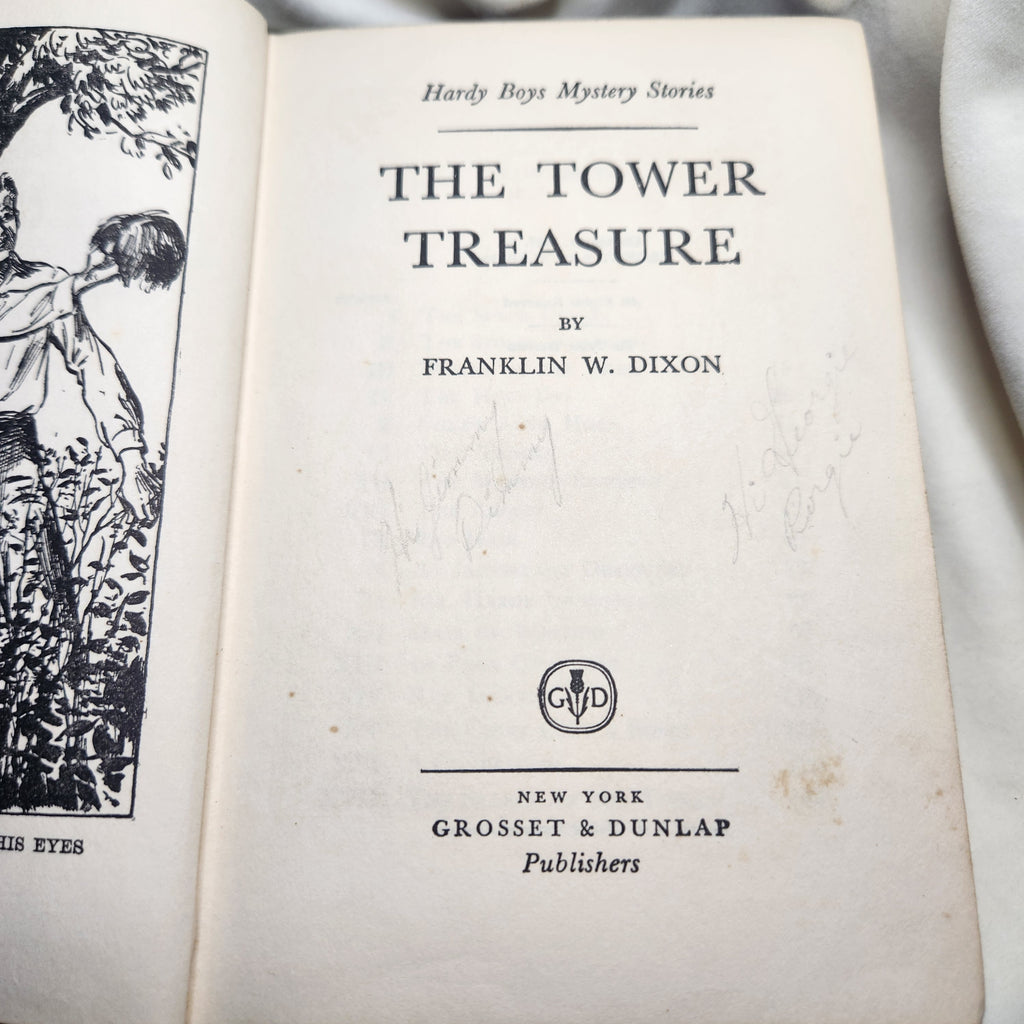 1927 Hardy Boys-Issue#1 'The Tower Treasure'