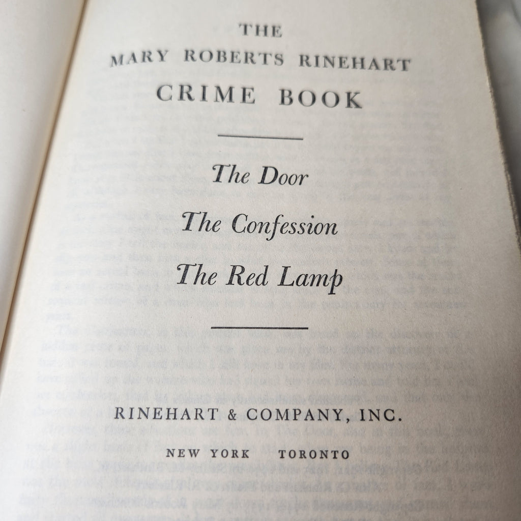 1947,1957 Mary Roberts Rinehart Books