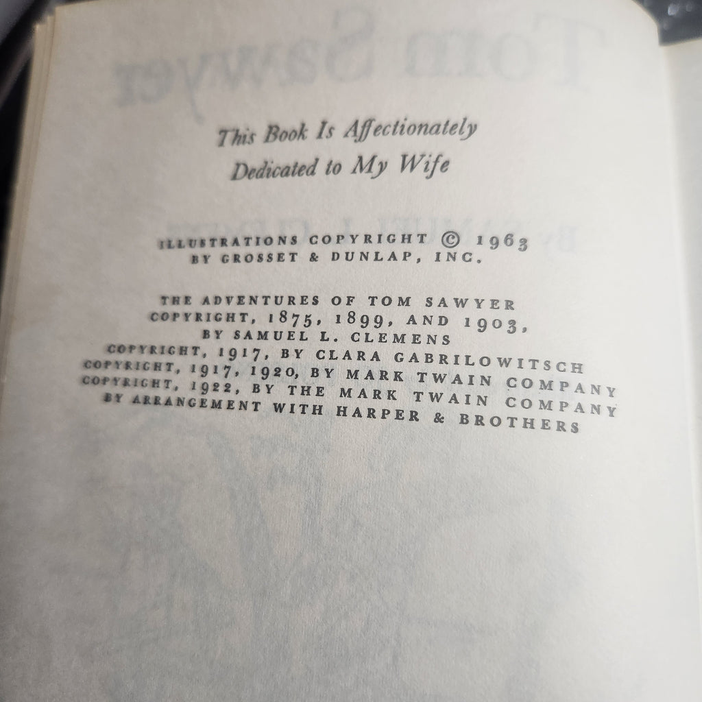 1963 Tom Sawyer & Huckleberry Finn