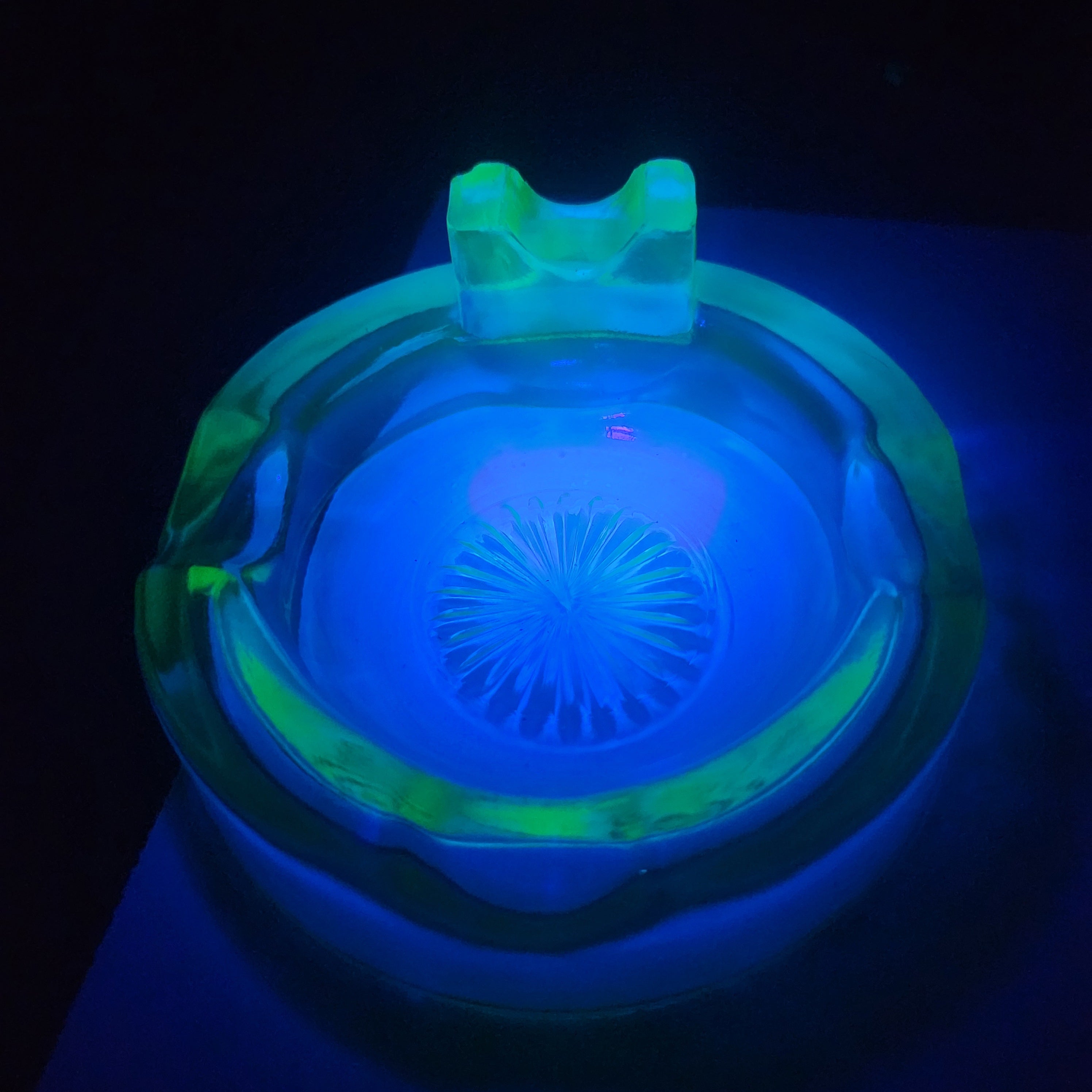Radiation Glass Ashtray