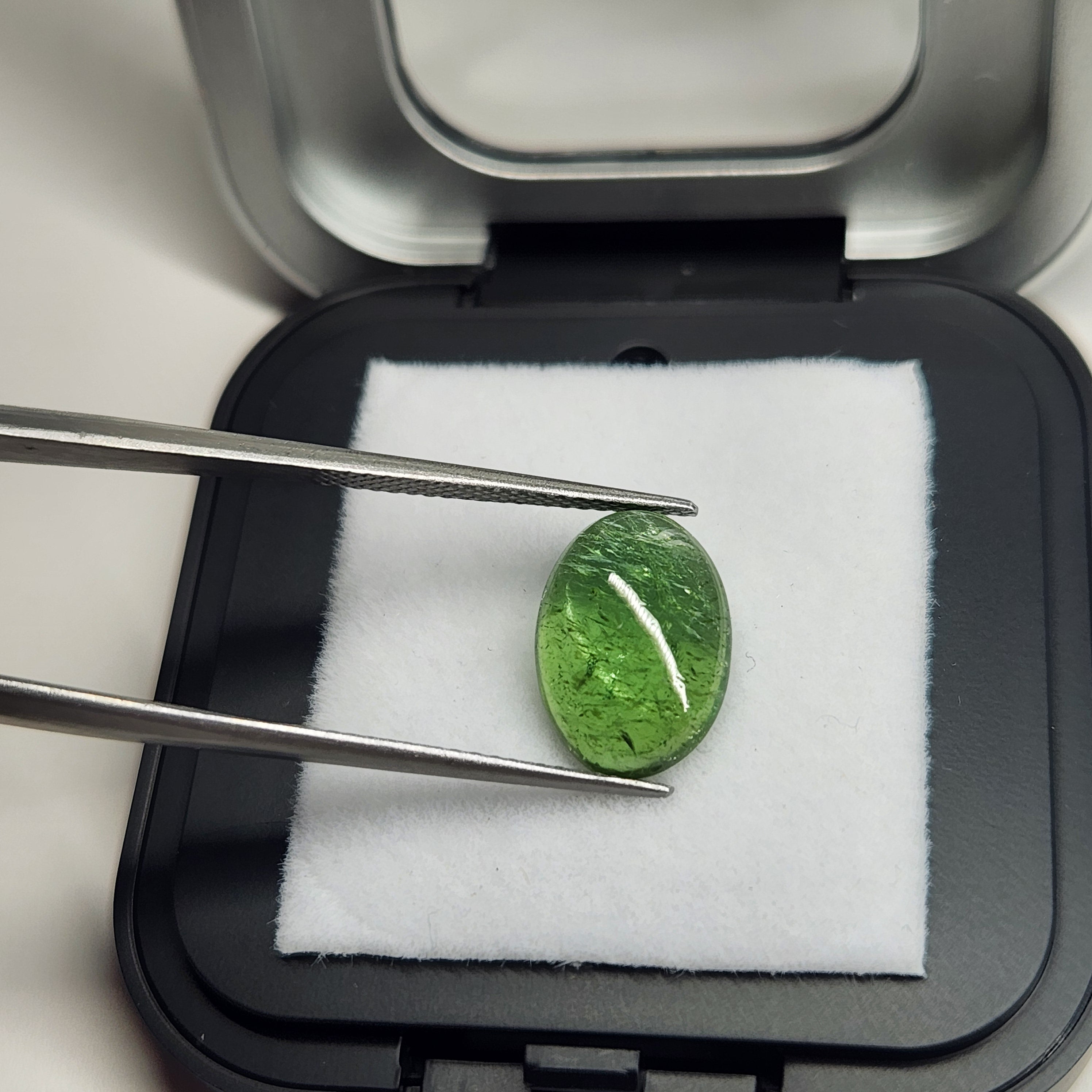 Green Tourmaline Cabochon 3.25ct