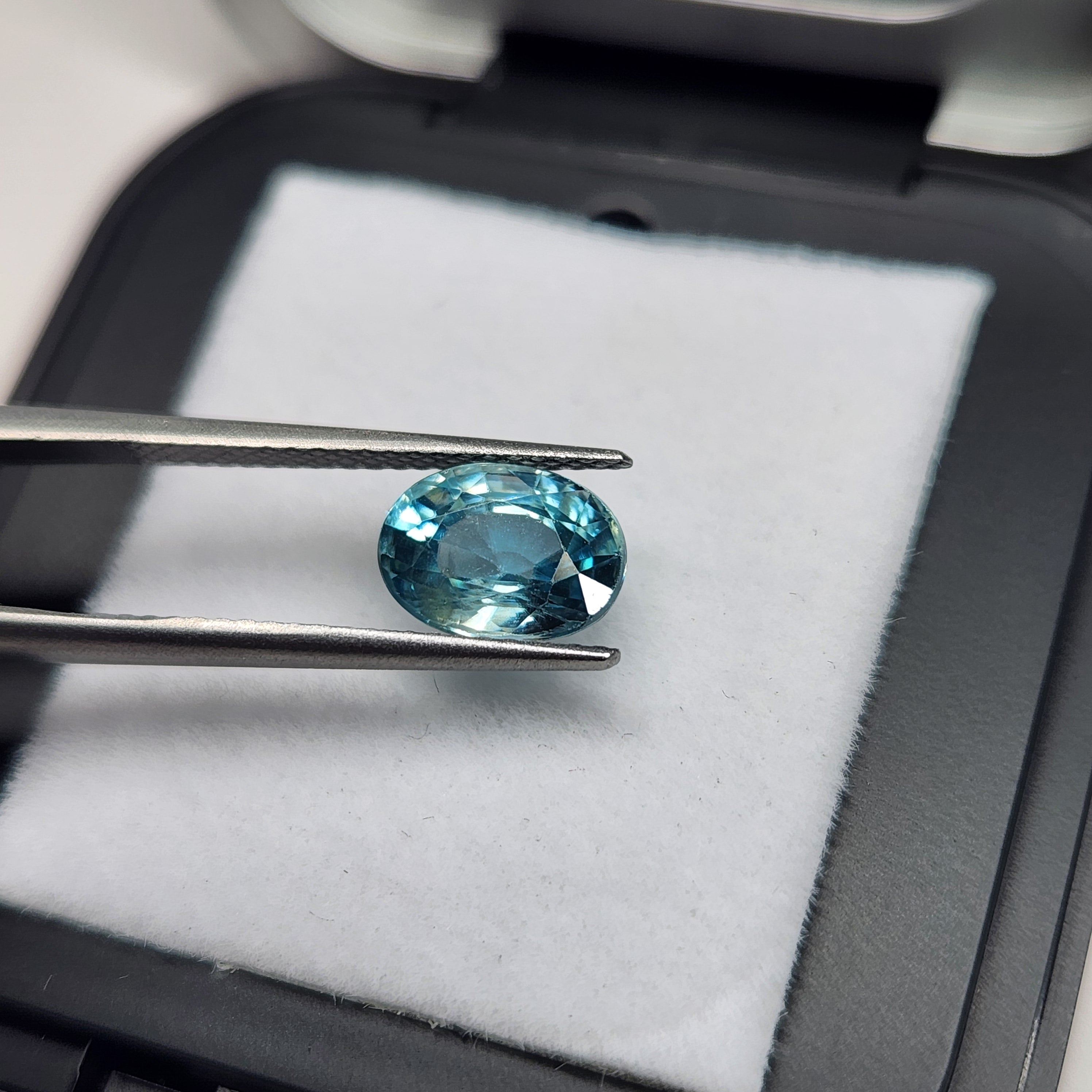 Blue Zircon 2.71ct