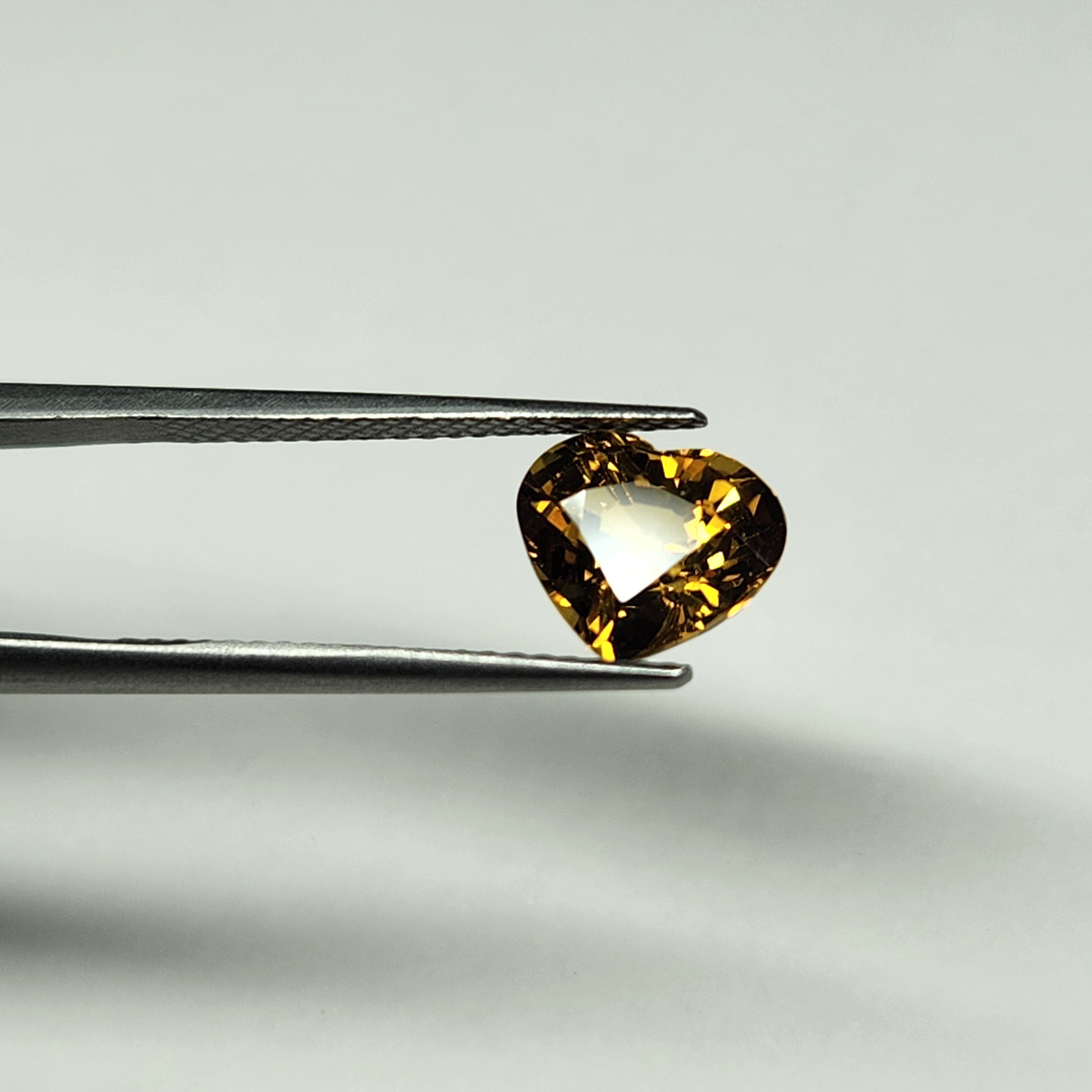 Heart of Gold Mali Garnet 2.44ct
