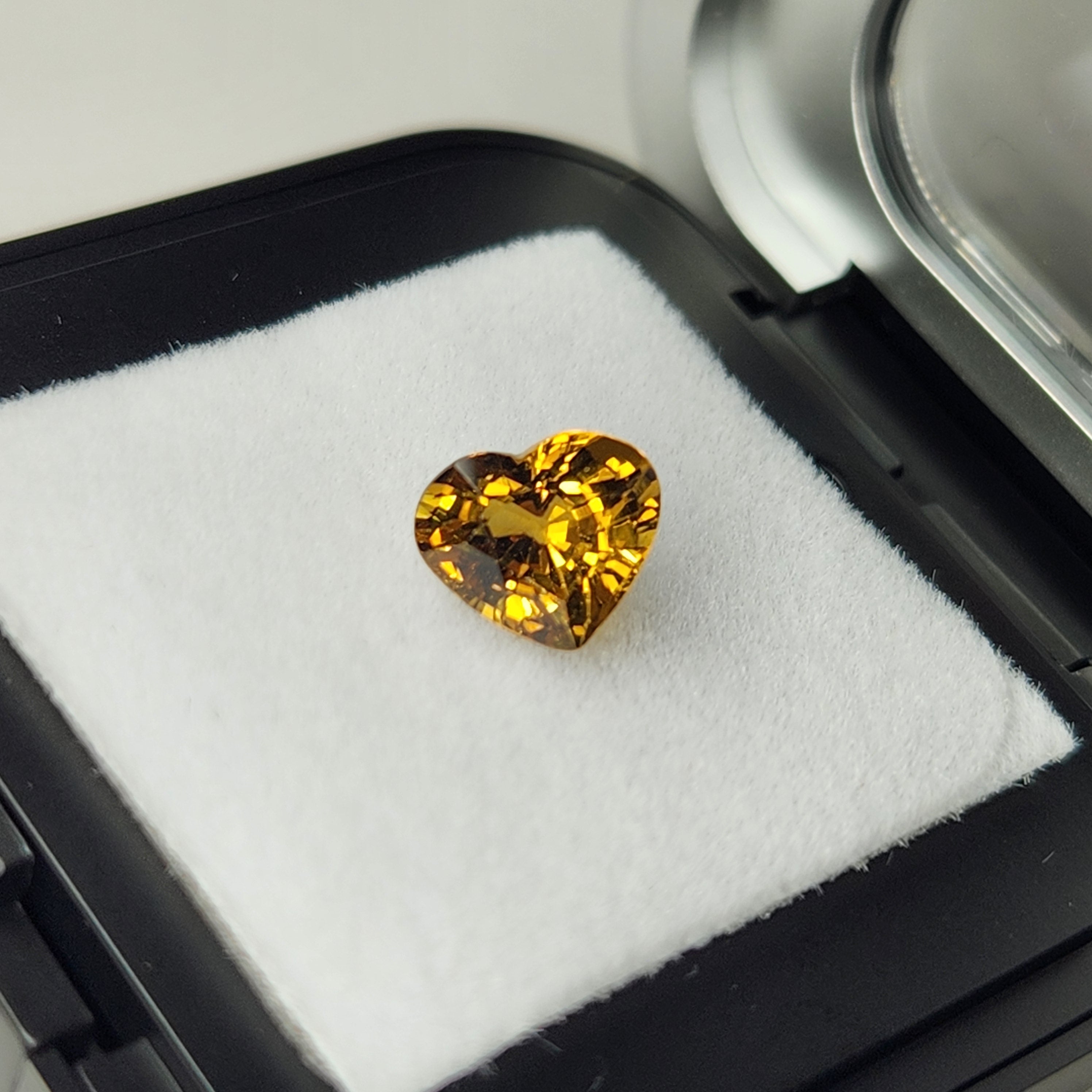 Heart of Gold Mali Garnet 2.44ct